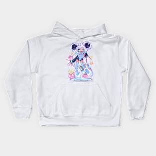 CYBER GALS MINI!! 02 Kids Hoodie